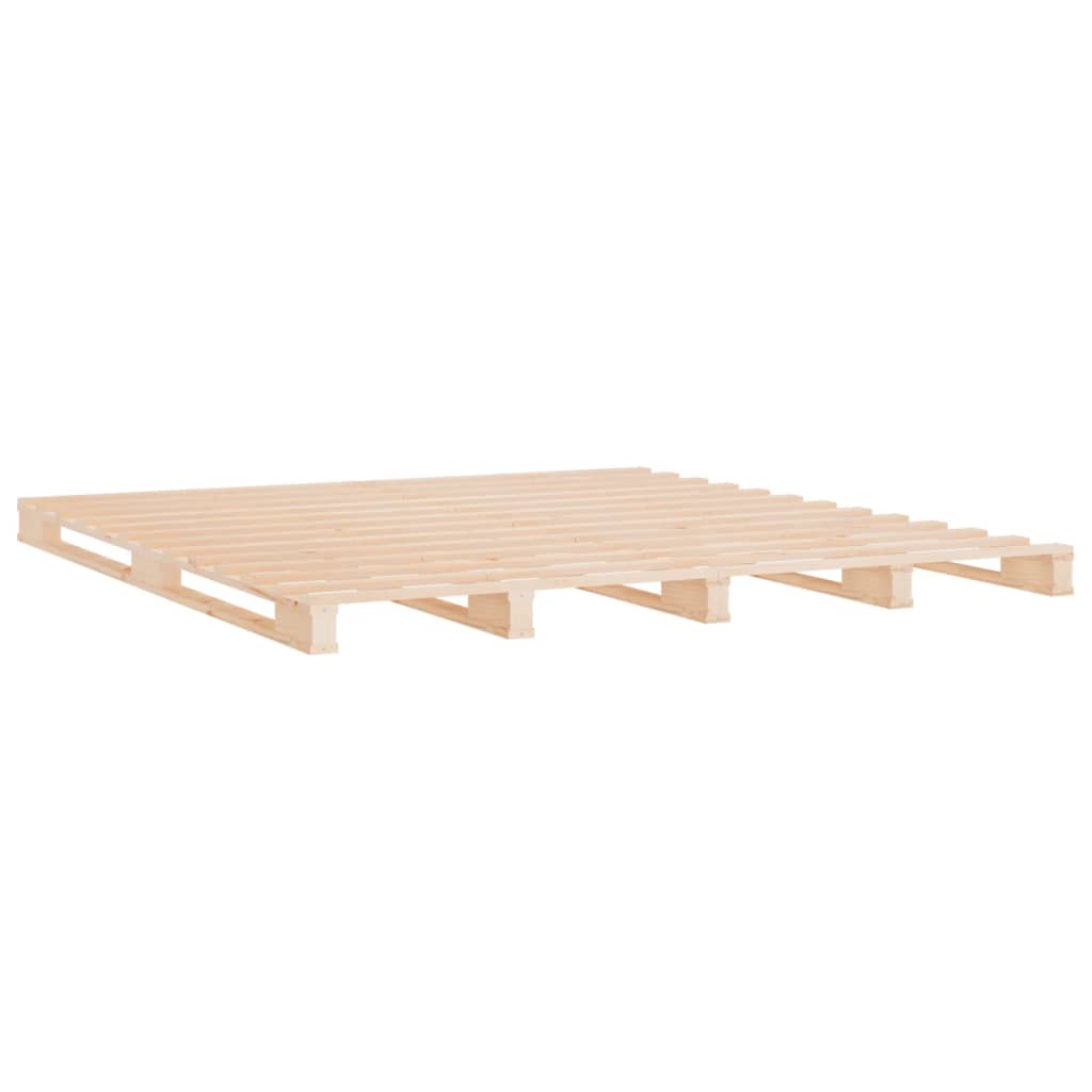 Pallet Bed without Mattress 160x200 cm Solid Wood