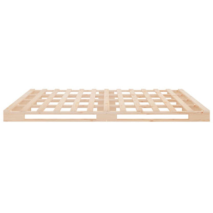 Pallet Bed without Mattress 200x200 cm Solid Wood