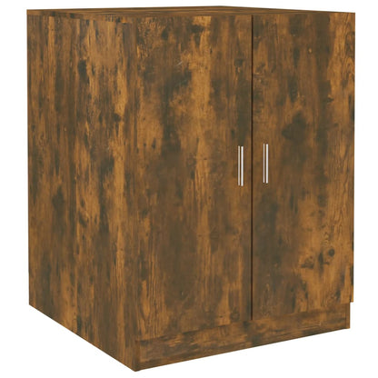 Washing Machine Cabinet Smoked Oak Engineered Wood