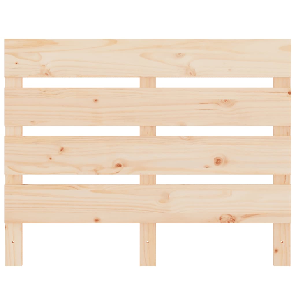 Bed Frame without Mattress 100x200 cm Solid Wood Pine