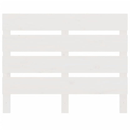 Bed Frame without Mattress White 100x200 cm Solid Wood Pine