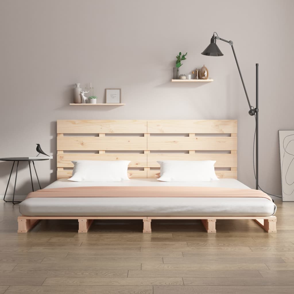 Bed Frame without Mattress 120x200 cm Solid Wood Pine