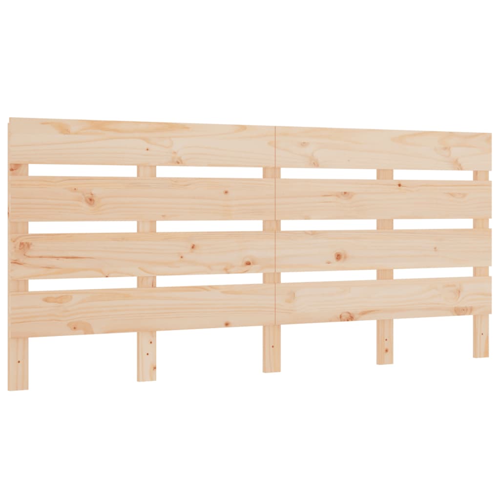 Bed Frame without Mattress 200x200 cm Solid Wood Pine