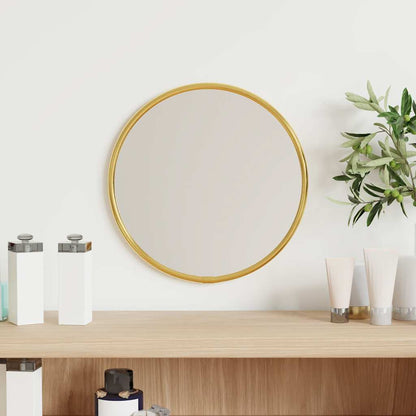 Wall Mirror Gold Ø 20 cm Round