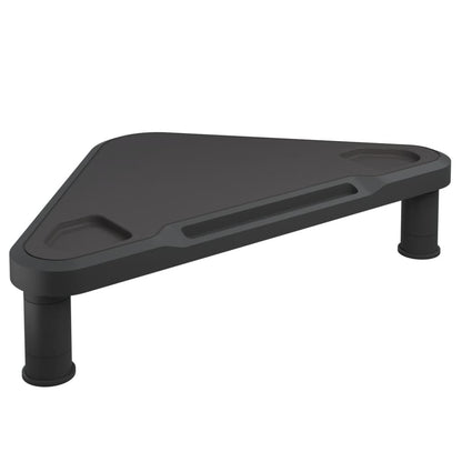 Corner Monitor Stand Black 49x28x10.5 cm