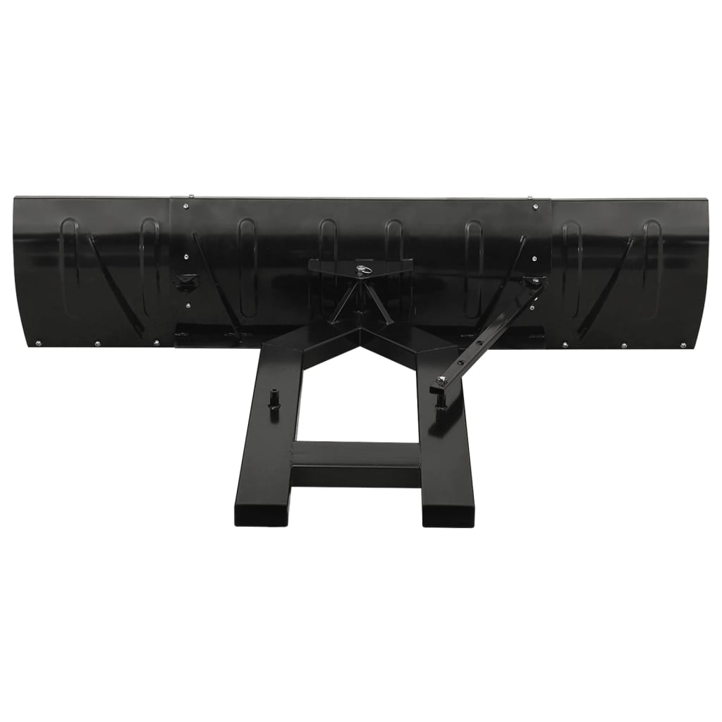 Snow Plough for Forklift 200x48 cm Black