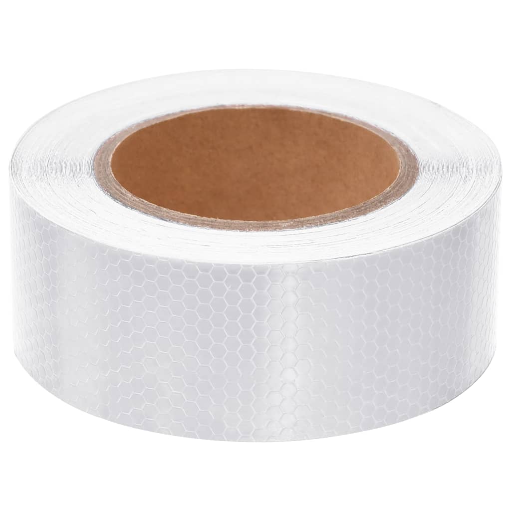 Reflective Tape White 5 cmx20 m PVC