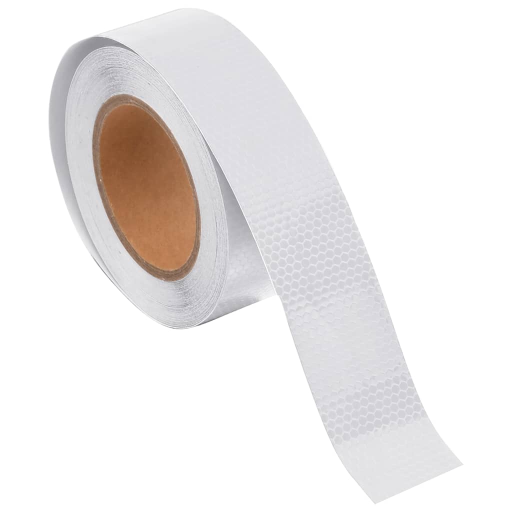 Reflective Tape White 5 cmx20 m PVC