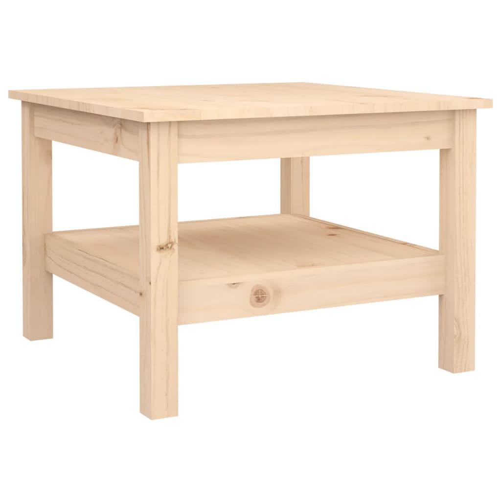 Coffee Table 55x55x40 cm Solid Wood Pine