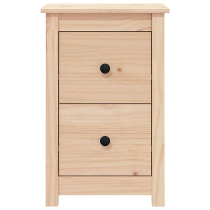 Bedside Cabinets 2 pcs 40x35x61.5 cm Solid Wood Pine