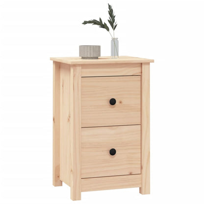 Bedside Cabinets 2 pcs 40x35x61.5 cm Solid Wood Pine