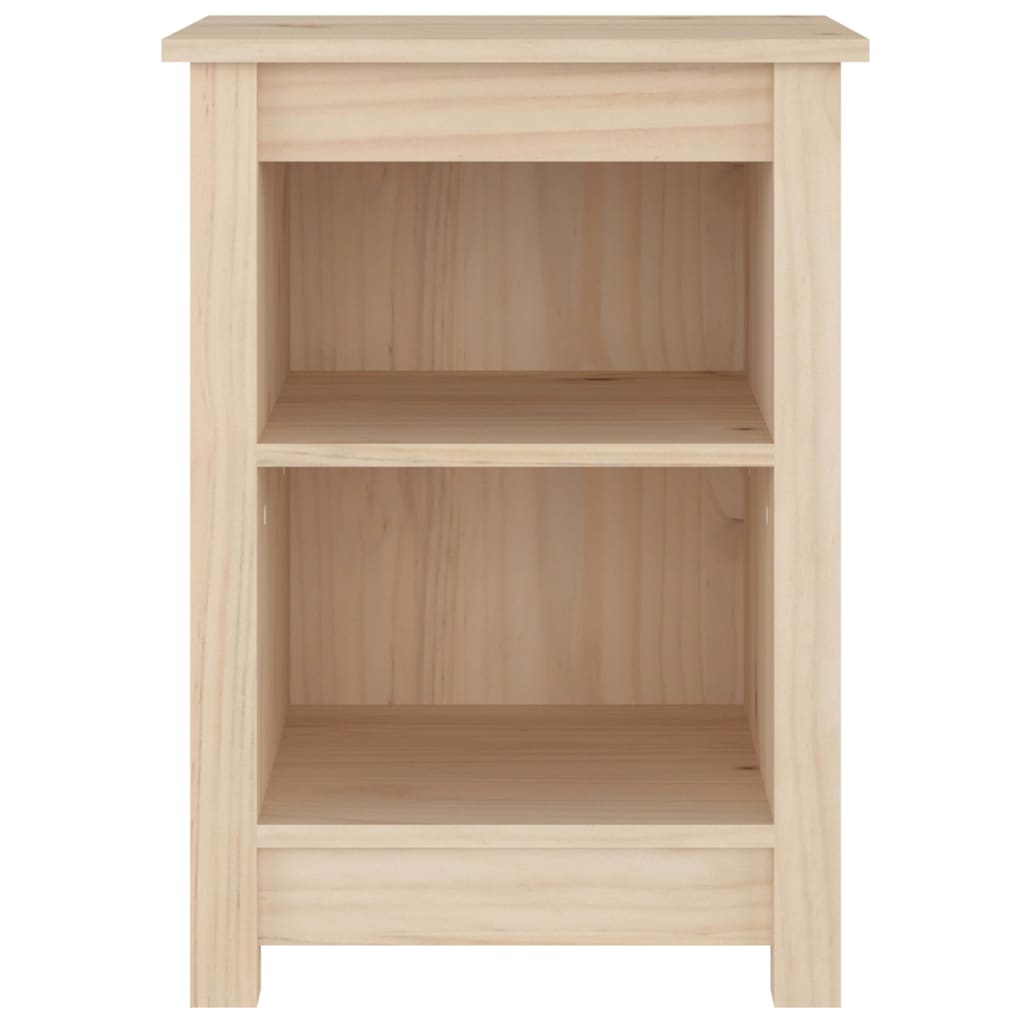 Bedside Cabinets 2 pcs 40x35x55 cm Solid Wood Pine