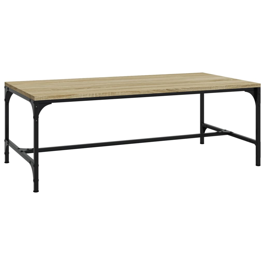 Coffee Table Sonoma Oak 100x50x35 cm Engineered Wood