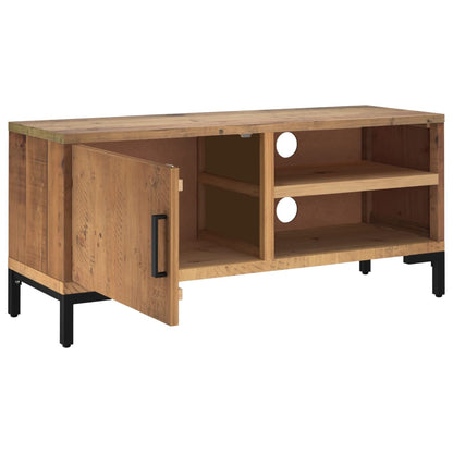 TV Cabinet Brown 90x30x40 cm Solid Pinewood