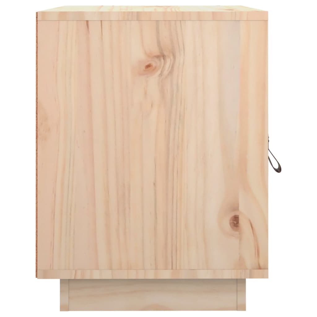 Bedside Cabinets 2 pcs 40x34x45 cm Solid Wood Pine