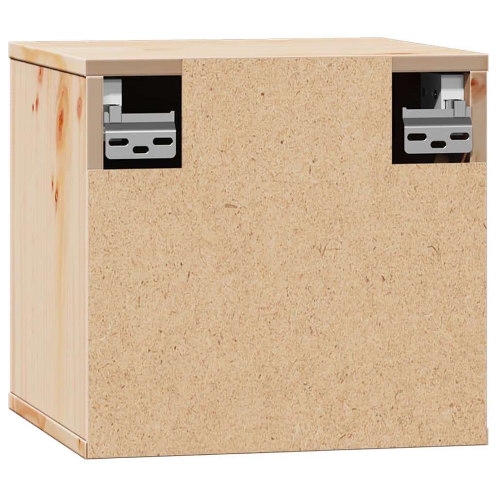 Wall Cabinets 2 pcs 31.5x30x30 cm Solid Wood Pine