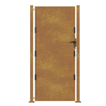 Garden Gate 105x205 cm Corten Steel