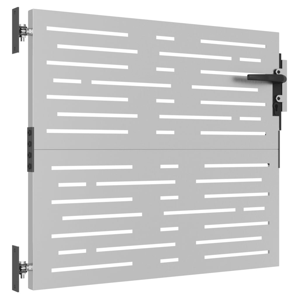 Garden Gate 85x100 cm Corten Steel Square Design