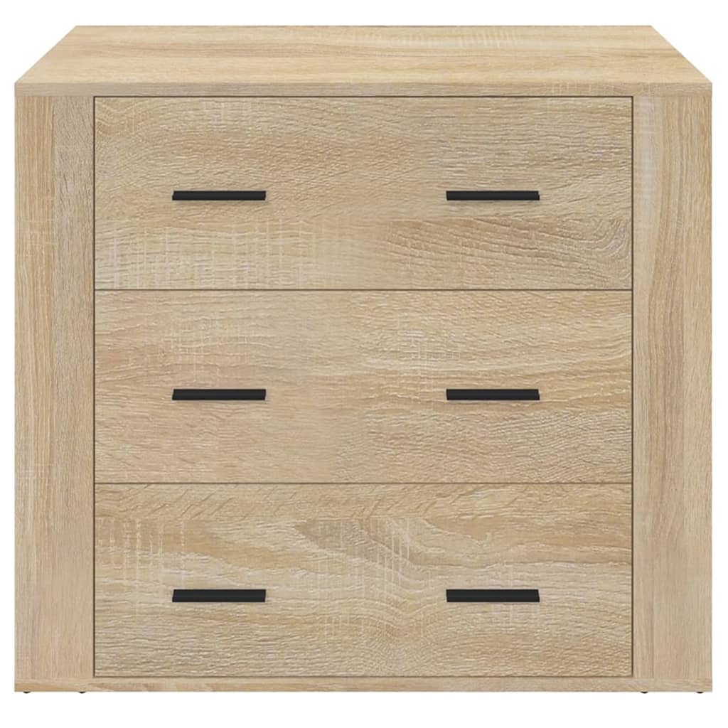 Sideboard Sonoma Oak 80x33x70 cm Engineered Wood