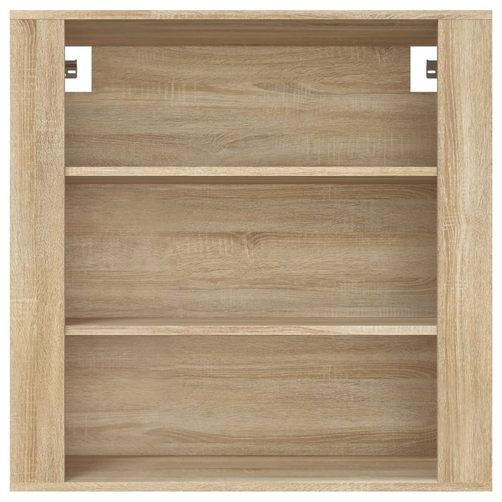 Wall Cabinet Sonoma Oak 80x33x80 cm Engineered Wood