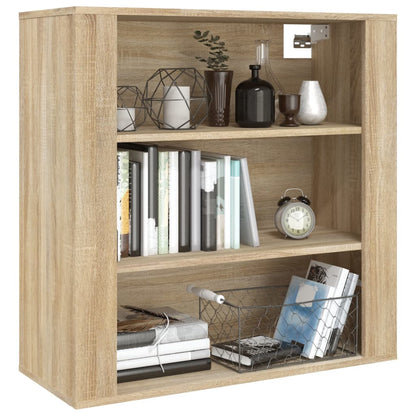 Wall Cabinet Sonoma Oak 80x33x80 cm Engineered Wood