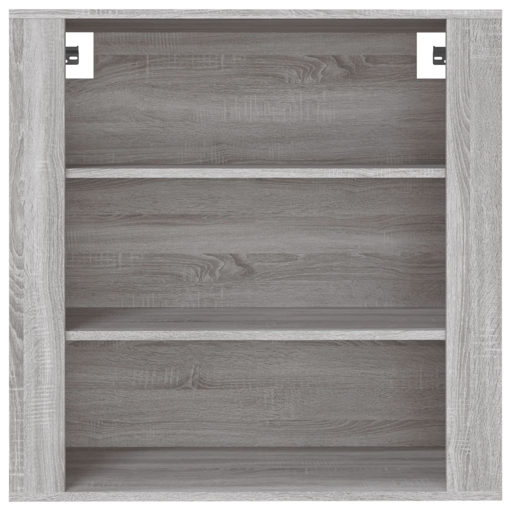 Wall Cabinet Grey Sonoma 80x33x80 cm Engineered Wood