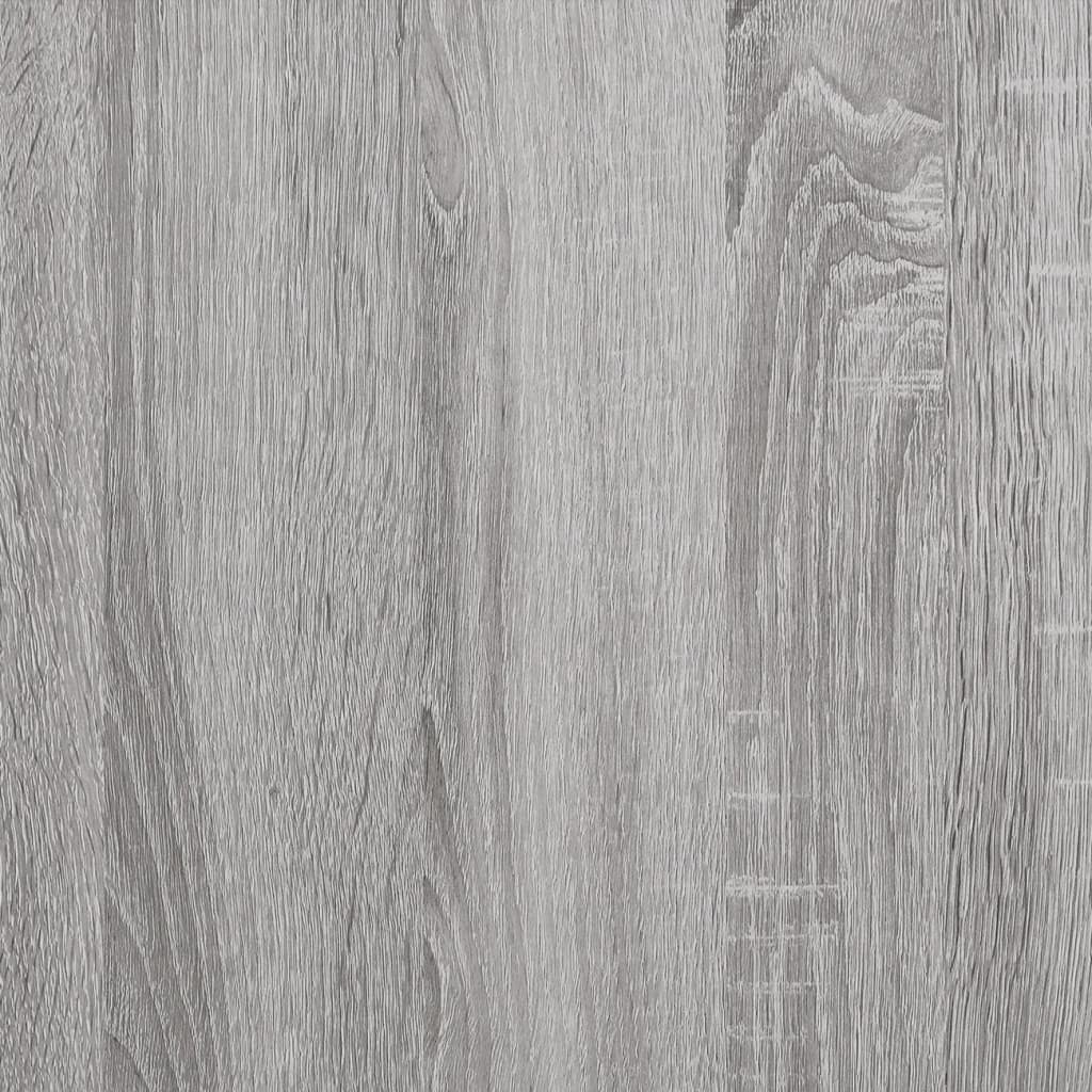 Wall Cabinet Grey Sonoma 80x33x80 cm Engineered Wood