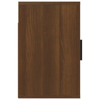 Wall-mounted Bedside Cabinets 2 pcs Brown Oak 50x30x47 cm