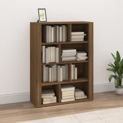 Sideboard Brown Oak 80x30x106 cm Engineered Wood