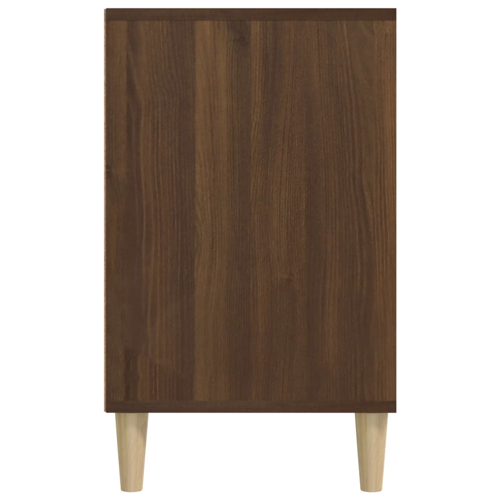 Shoe Cabinet Brown Oak 102x36x60 cm Engineered Wood