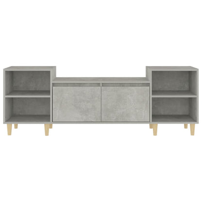 TV Cabinet Concrete Grey 160x35x55 cm Engineered Wood