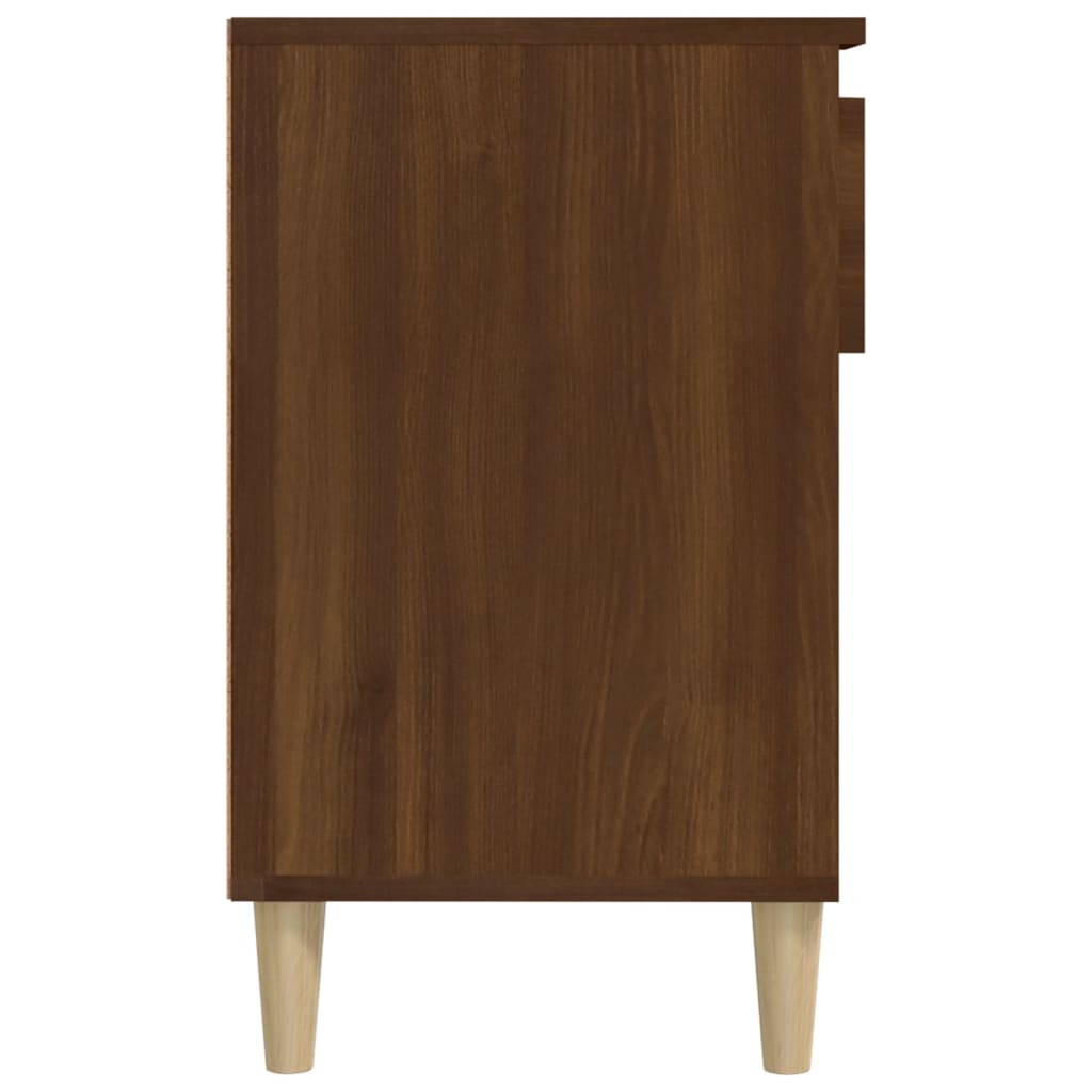 Shoe Cabinet Brown Oak 102x36x60 cm Engineered Wood