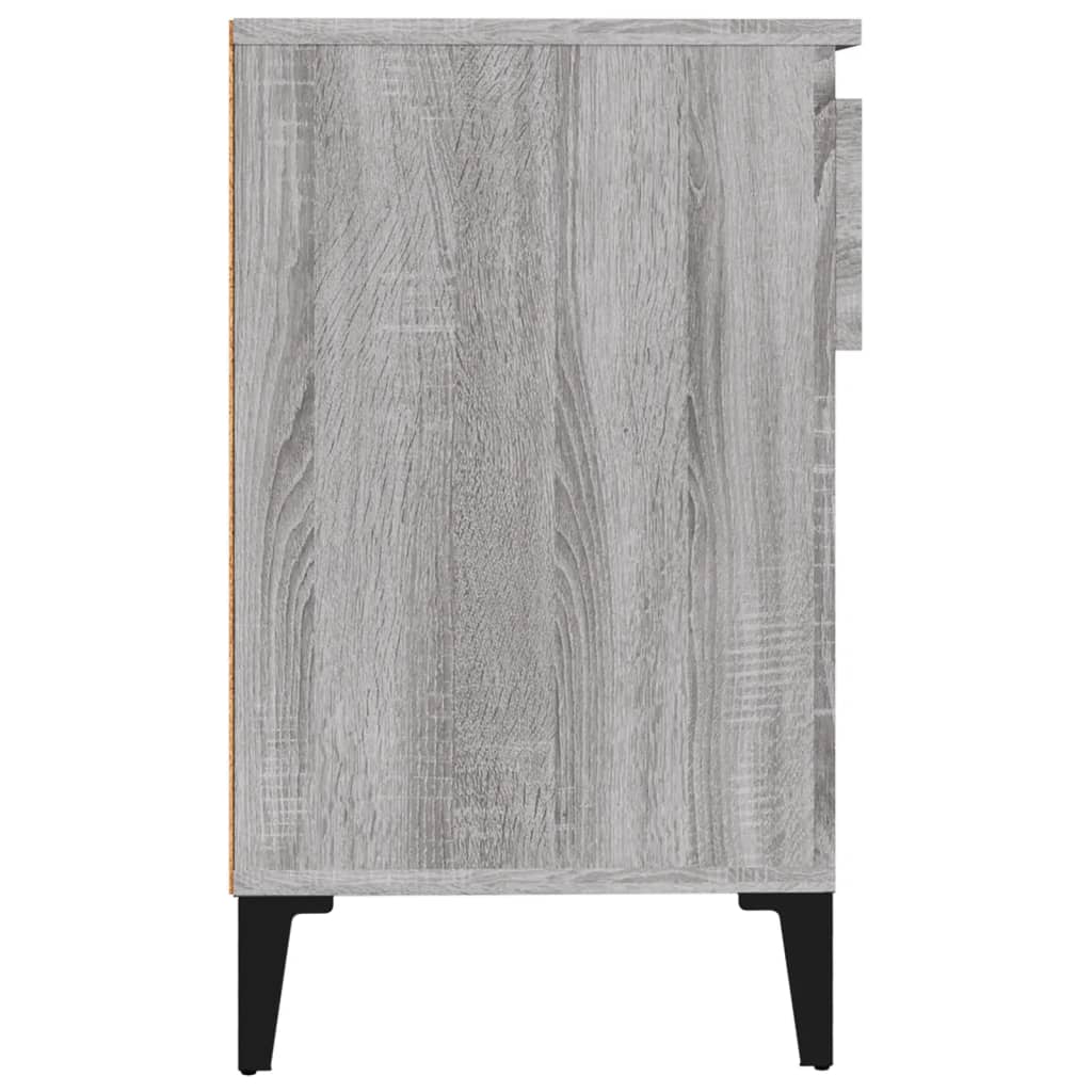 Shoe Cabinet Grey Sonoma 102x36x60 cm Engineered Wood