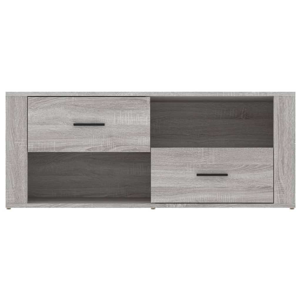 TV Cabinet Grey Sonoma 100x35x40 cm Engineered Wood