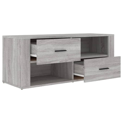 TV Cabinet Grey Sonoma 100x35x40 cm Engineered Wood