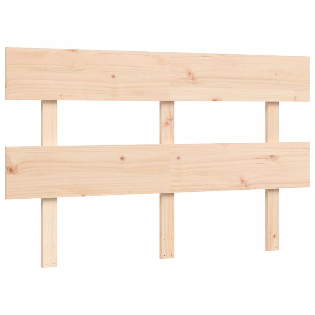 Bed Frame without Mattress Small Double Solid Wood