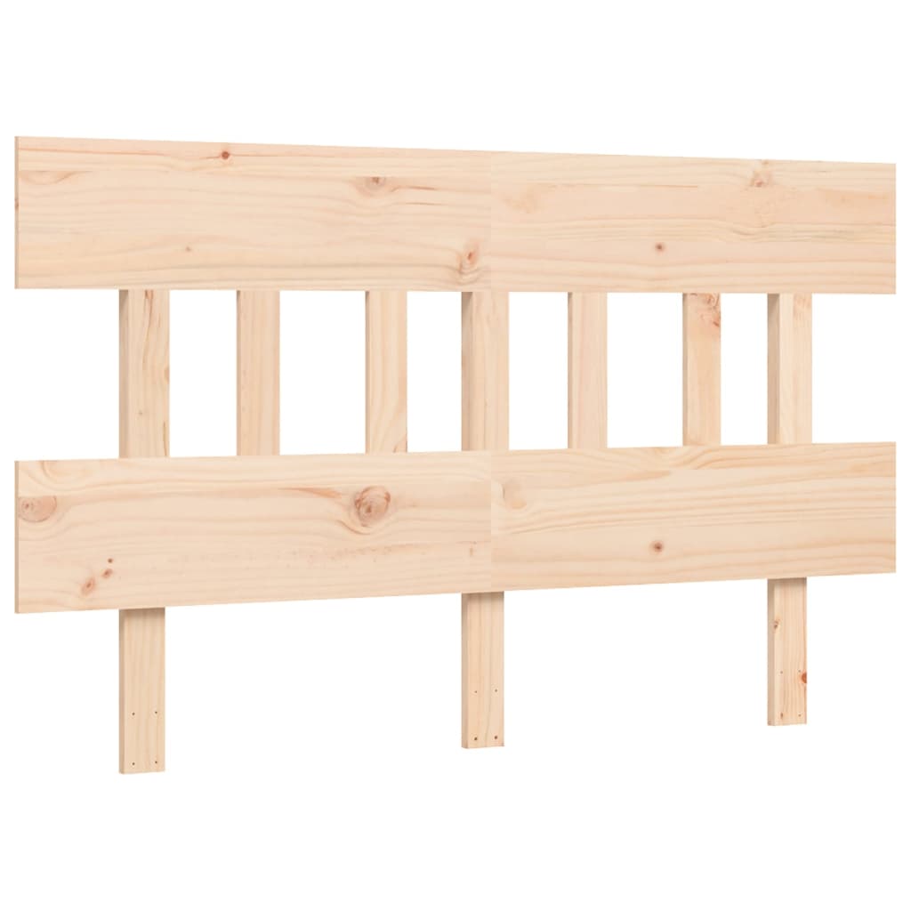 Bed Frame without Mattress Small Double Solid Wood