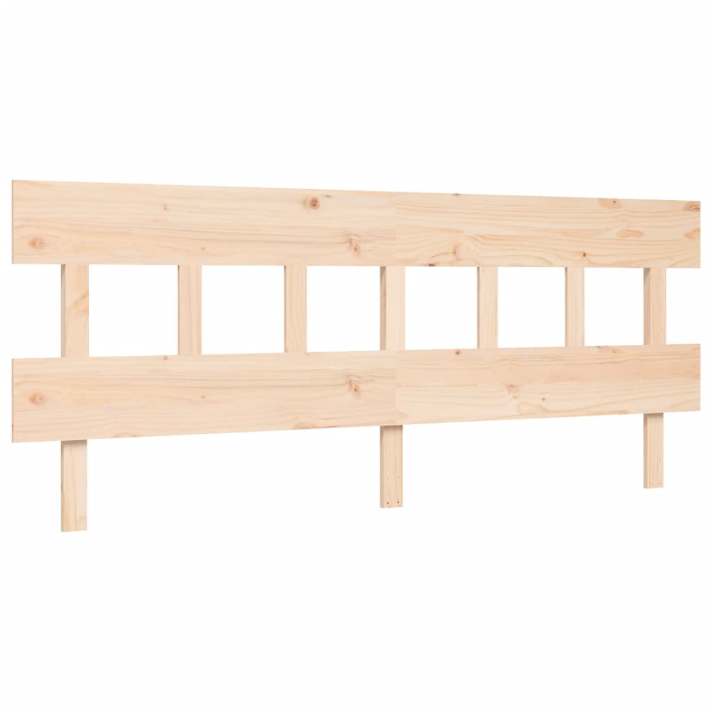 Bed Frame without Mattress Super King Size Solid Wood