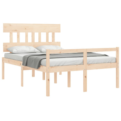 Senior Bed without Mattress Double Solid Wood