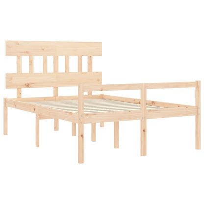 Senior Bed without Mattress Double Solid Wood