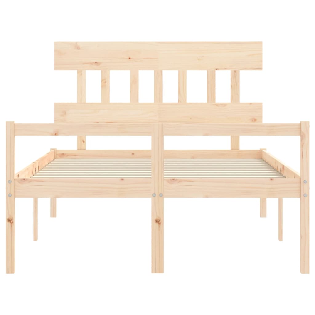 Senior Bed without Mattress Double Solid Wood