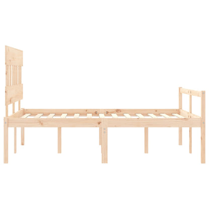 Senior Bed without Mattress Double Solid Wood