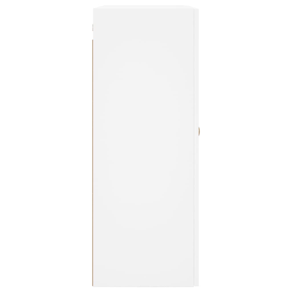 Wall Mounted Cabinets 2 pcs White 69.5x34x90 cm