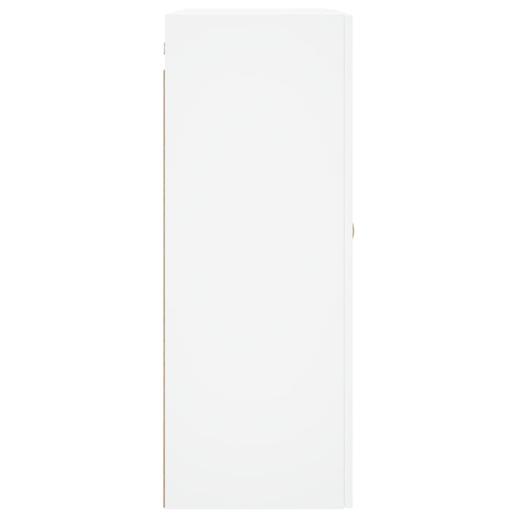 Wall Mounted Cabinets 2 pcs White 69.5x34x90 cm