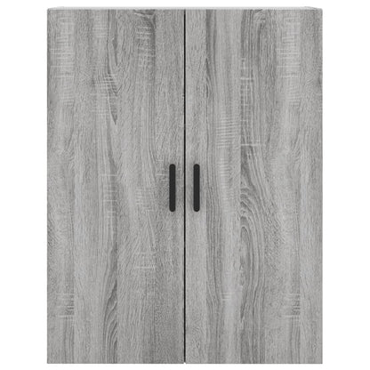 Wall Mounted Cabinets 2 pcs Grey Sonoma 69.5x34x90 cm