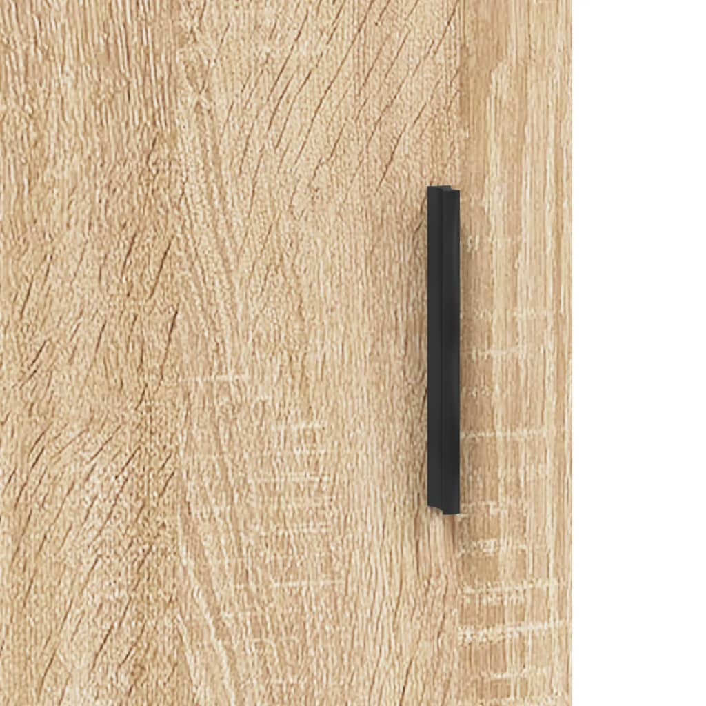 Wall Mounted Cabinets 2 pcs Sonoma Oak 69.5x34x90 cm