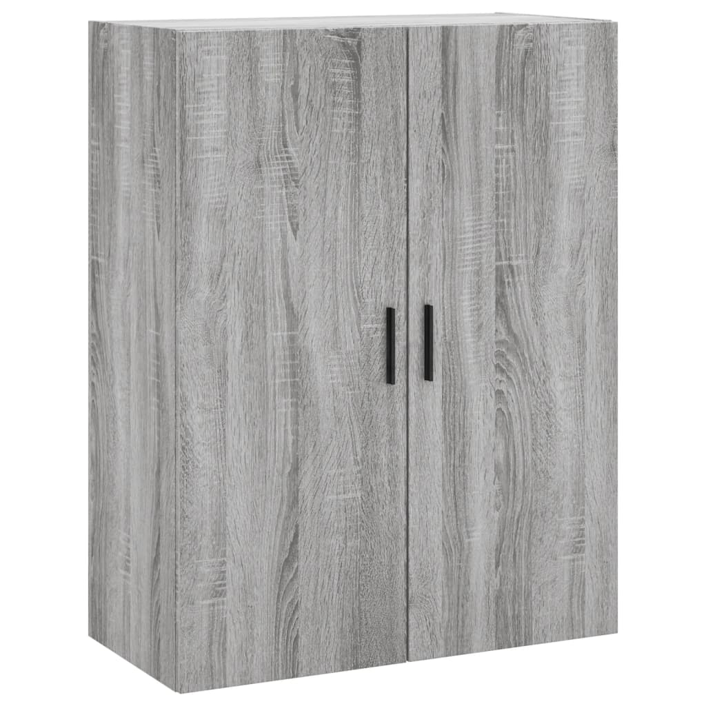 Wall Mounted Cabinets 2 pcs Grey Sonoma 69.5x34x90 cm