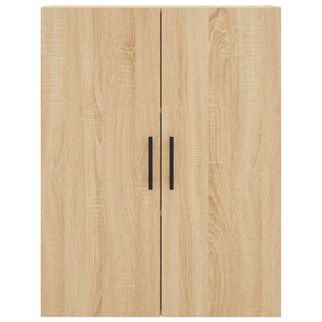 Wall Mounted Cabinets 2 pcs Sonoma Oak 69.5x34x90 cm