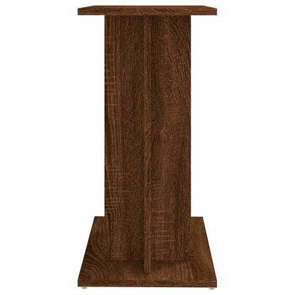 Aquarium Stand Brown Oak 60x30x60 cm Engineered Wood