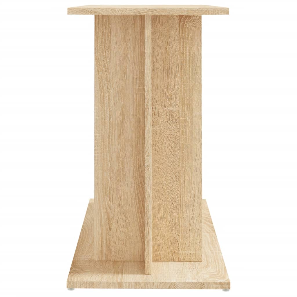 Aquarium Stand Sonoma Oak 80x35x60 cm Engineered Wood